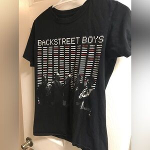 Backstreet Boys DNA World Tour Merch T-Shirt in Black, Size Small
